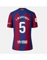 Barcelona Inigo Martinez #5 Kotipaita Naisten 2023-24 Lyhythihainen